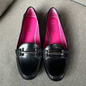Chaps Black Connie Loafer Size 8B